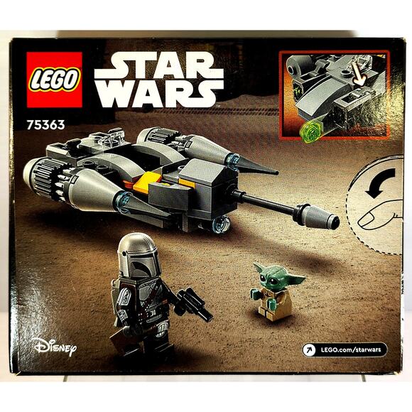 LEGO 75363 Star Wars THE MANDALORIAN N-1 STARFIGHTER Microfighter, New, See Pics - Picture 2 of 7